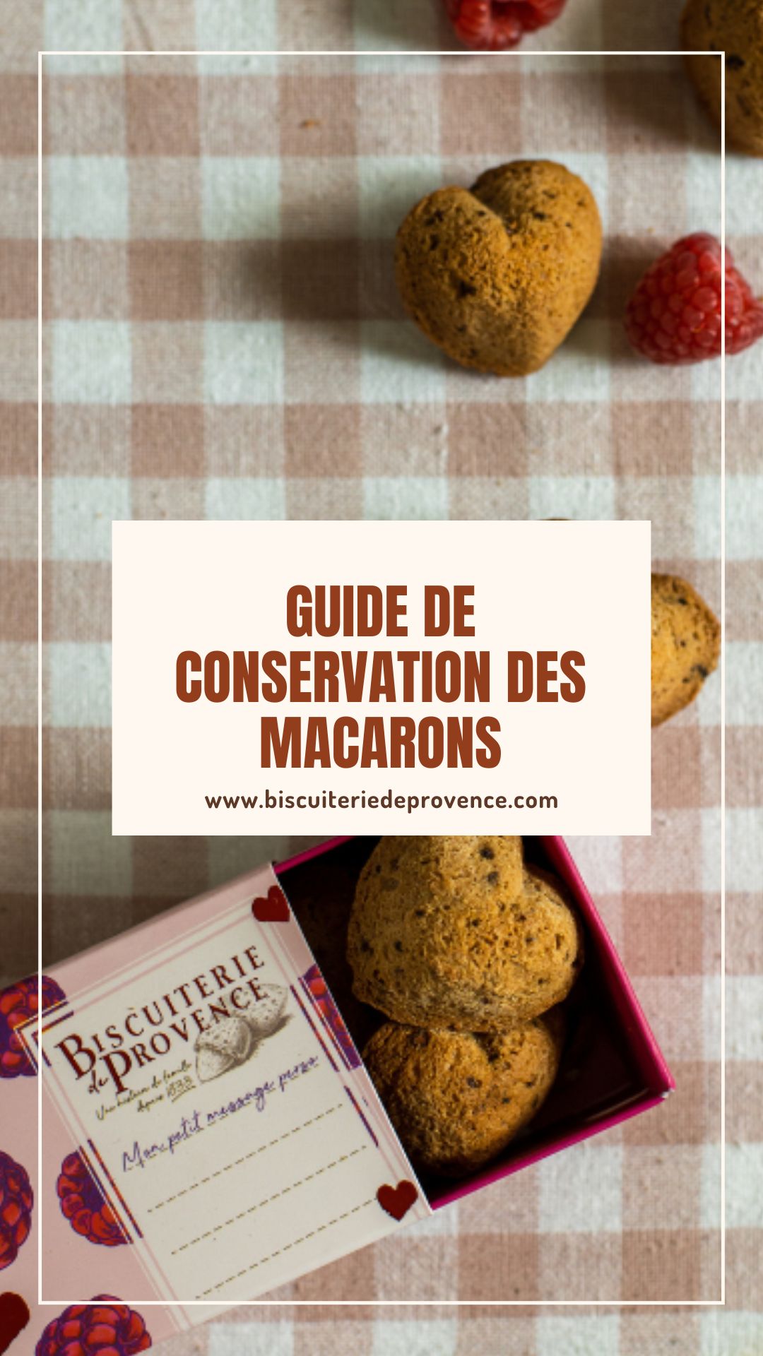 guide de conservation des macarons